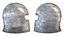 Barbuta Medieval Helmet 3D Model