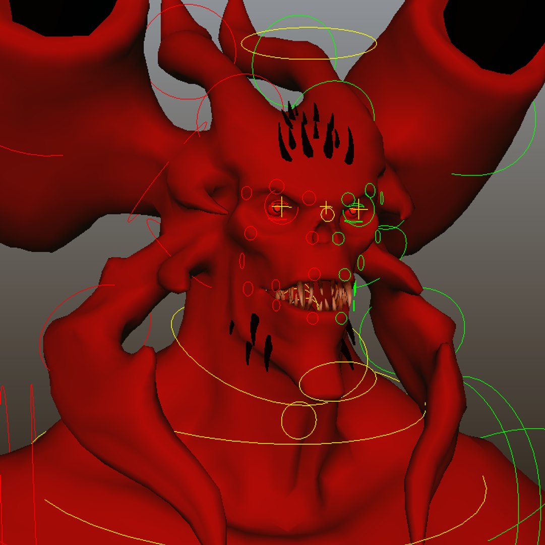 Free 3D Demon Rig Model - TurboSquid 1182398
