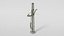 3D Railtrack wire compensator mast