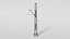 3D Railtrack wire compensator mast
