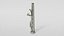 3D Railtrack wire compensator mast