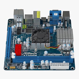 lightwave asrock a440ion motherboard