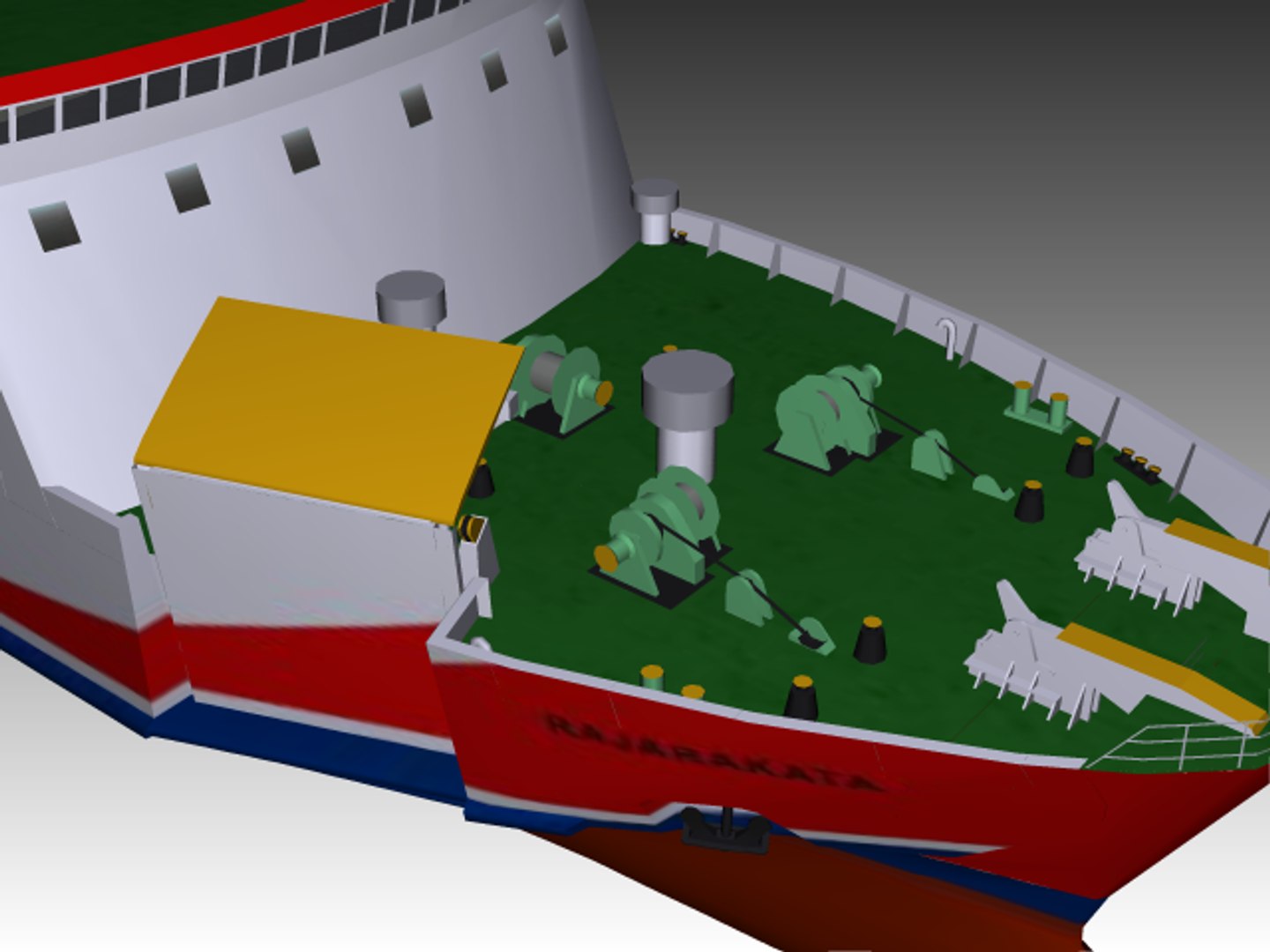 Ro-ro Ferry Model - TurboSquid 1326186