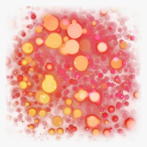 3D Abstract Particle Animation Loop - Geometry Nodes model