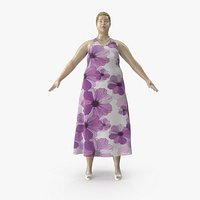 Very Plus Size Mannequin 01 Pose 01