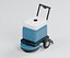 Walk Behind Floor Scrubber with Squeegee Assembly