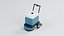 Walk Behind Floor Scrubber with Squeegee Assembly