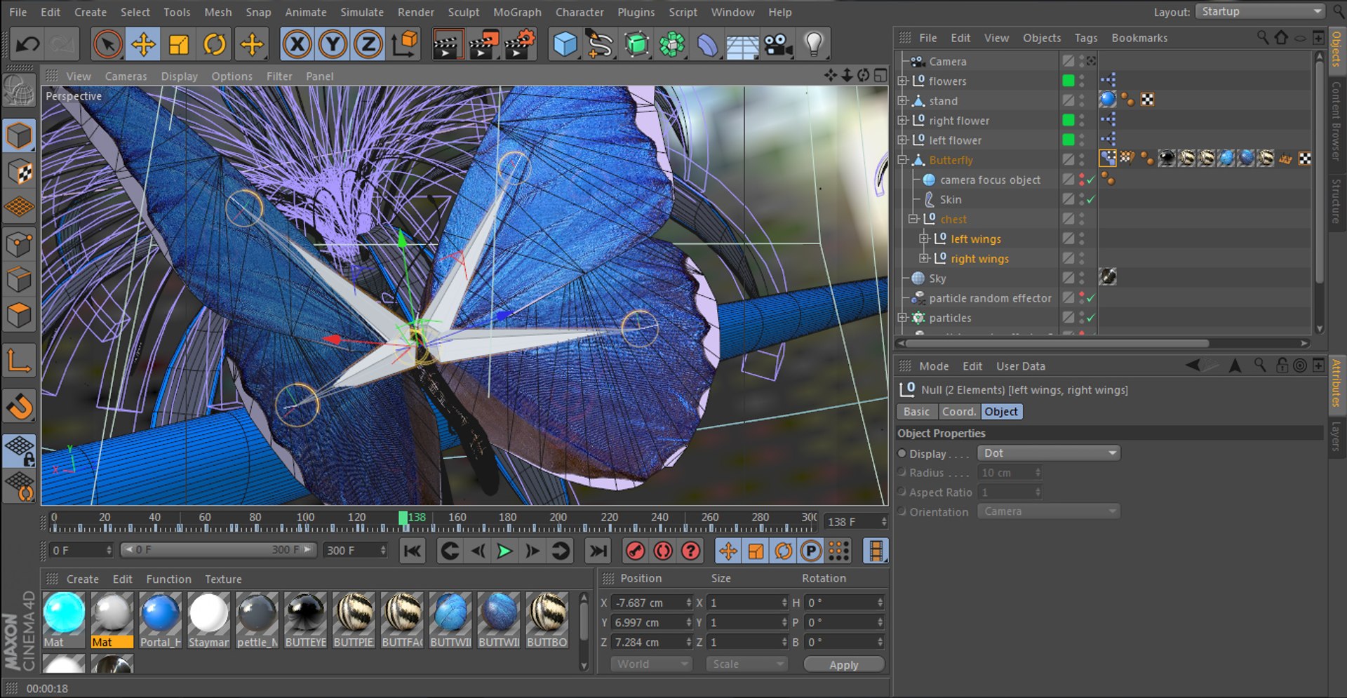 Scene Butterfly