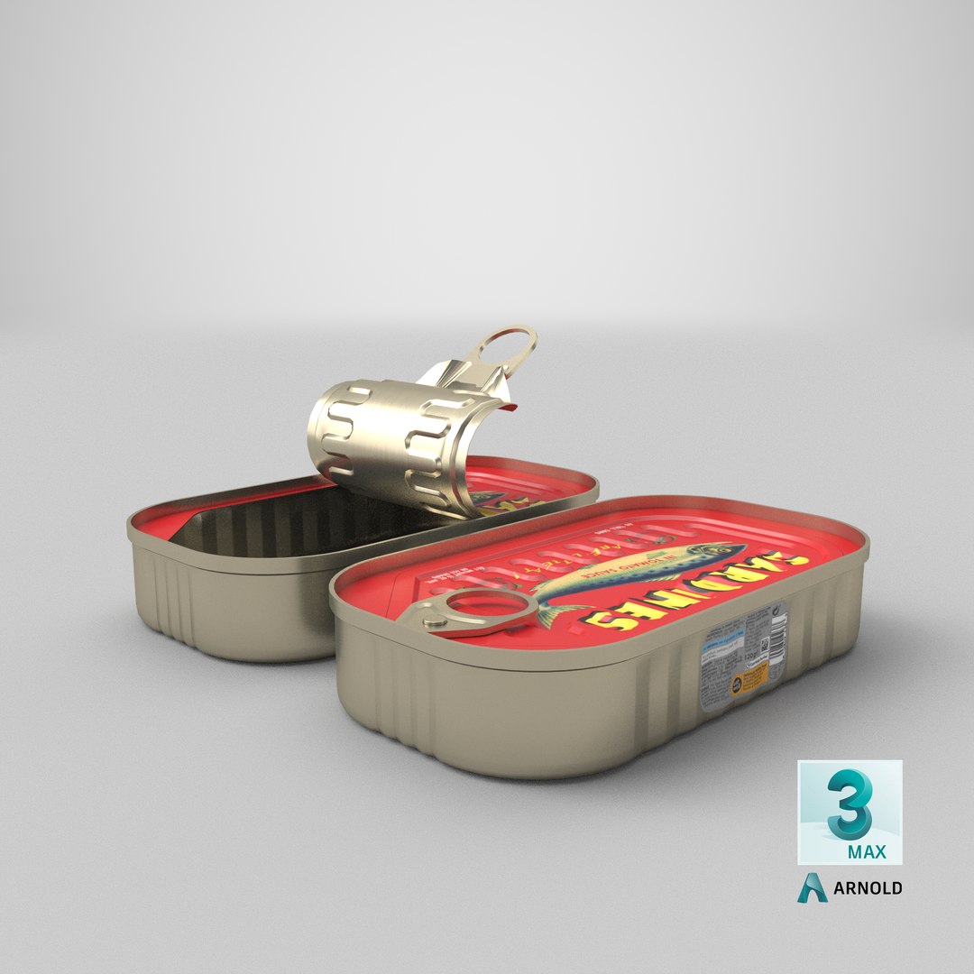 3D Two Detailed Sardines Tin Cans https://p.turbosquid.com/ts-thumb/R0/AqDX2N/5H/stemcell_max_arnold_render/png/1677835478/1920x1080/fit_q87/91d015e3cc7d4a060454a49a765b086815acce67/stemcell_max_arnold_render.jpg