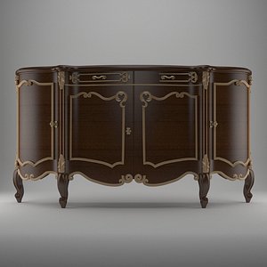 bedside nightstand 3d max