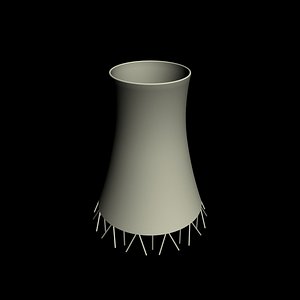 3d model cooling tower