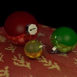free 3ds mode christmas tree decoration