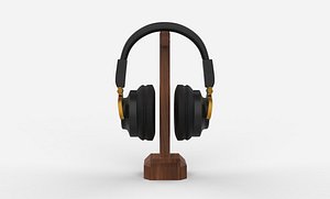headphone Low-poly 3D model