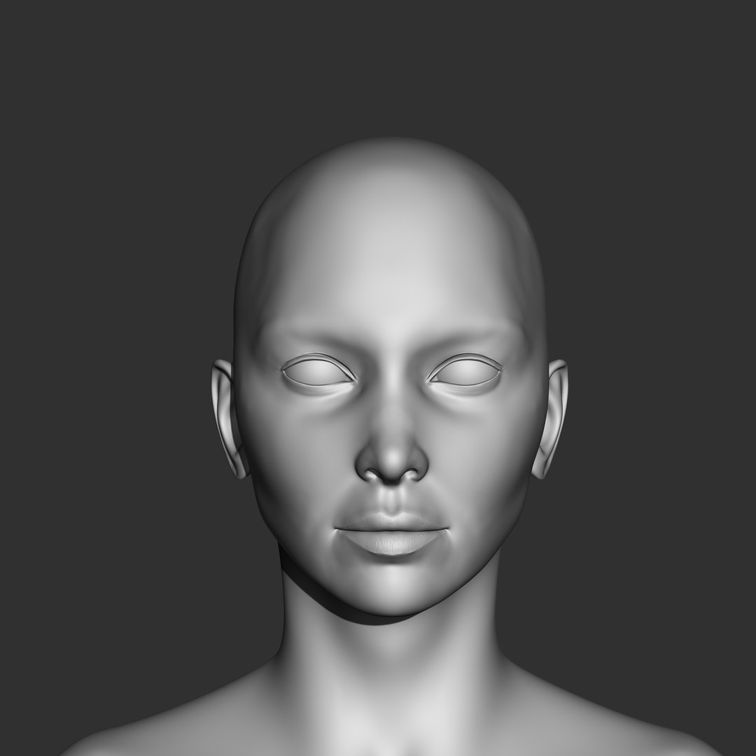 Amy head charecter 3D model - TurboSquid 1541306