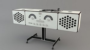 Vintage Radio Turntable