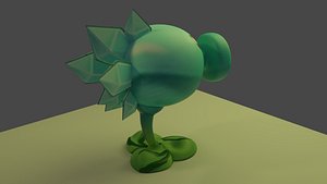 3D model freeze peas