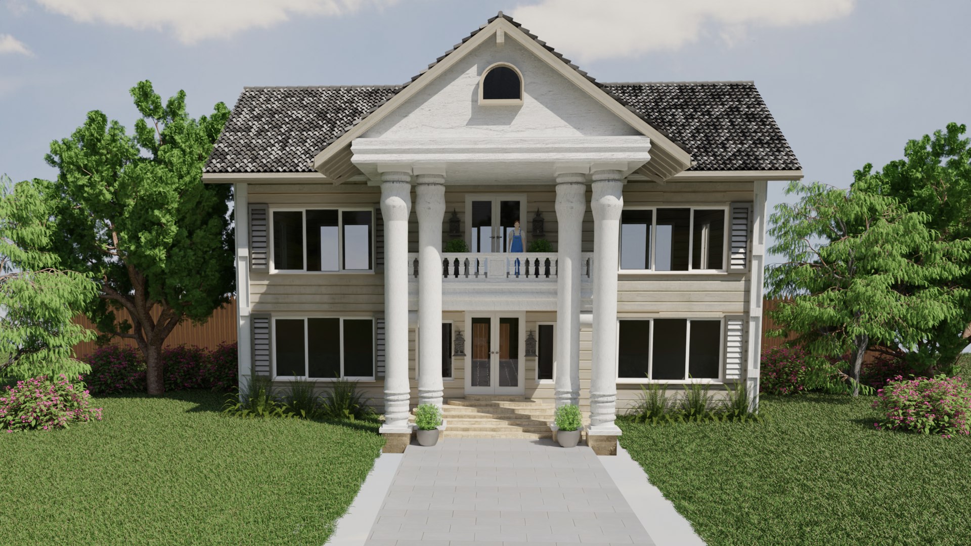 American House 3D model https://p.turbosquid.com/ts-thumb/R0/NKtmX2/pI/finalll/png/1647795295/1920x1080/fit_q87/6112fb91b8a7a29837aab79d257a96bb8f79e703/finalll.jpg