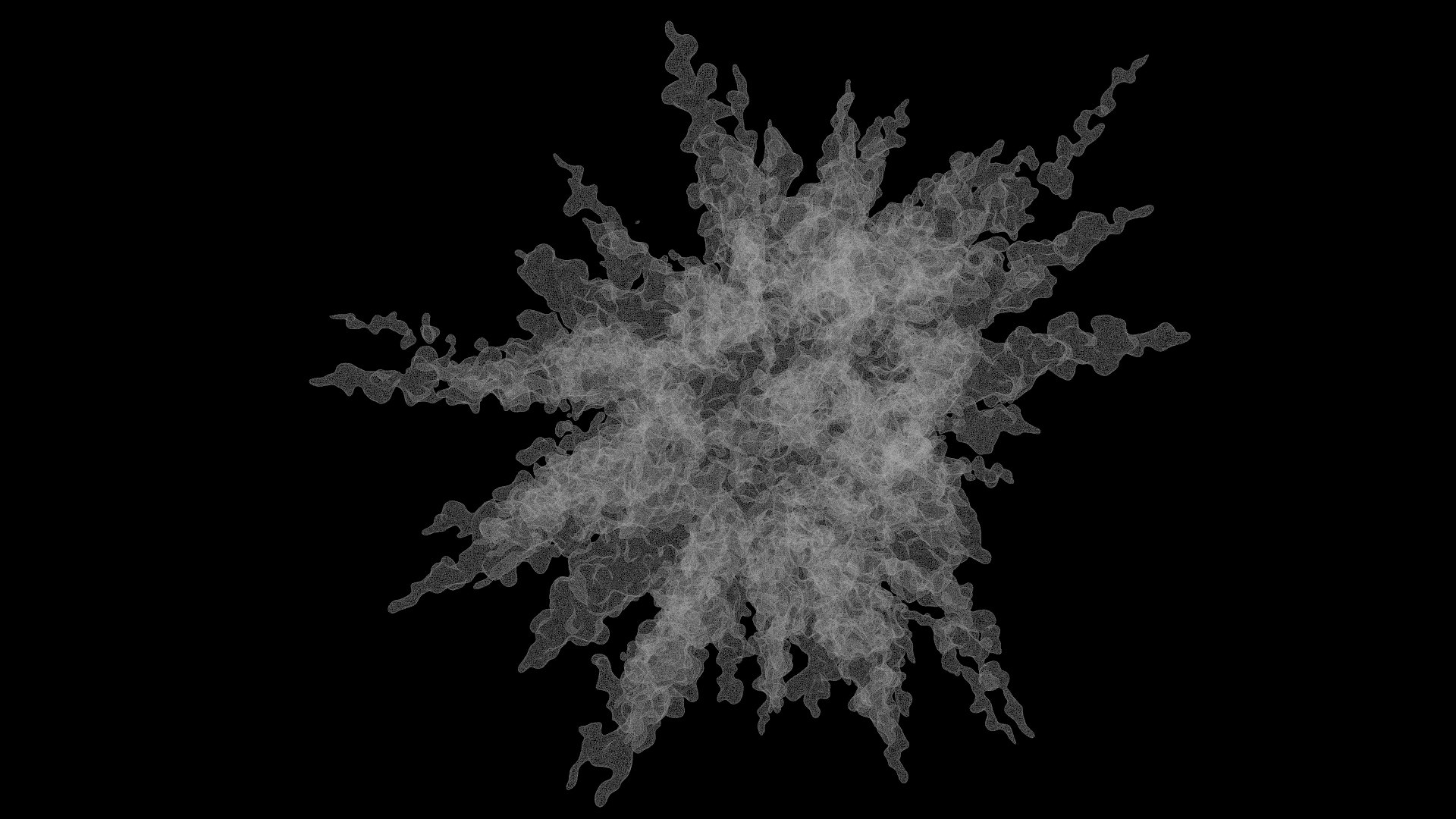 3D Powder Explosion Model - TurboSquid 1598683