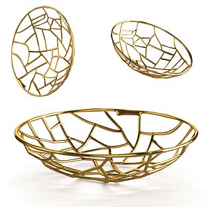 3d model of fruitbowl bowl