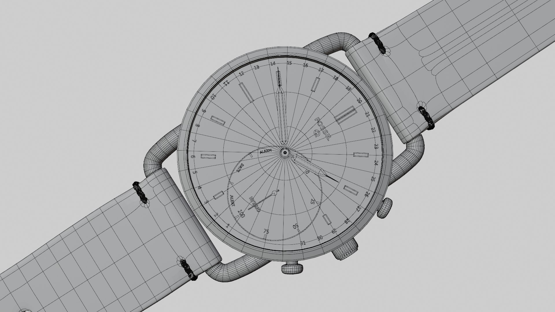 Fossil Commuter Hybrid Q Watch 3D model https://p.turbosquid.com/ts-thumb/R0/ZE7uCk/uq/wireframe_3/png/1771106670/1920x1080/fit_q87/fcc8a4d525e388517608ba872ae9aec855b8974a/wireframe_3.jpg
