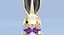 chocolate foil bunny 3D model