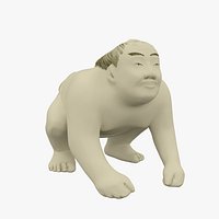 Netsuke Sumo Wrestler