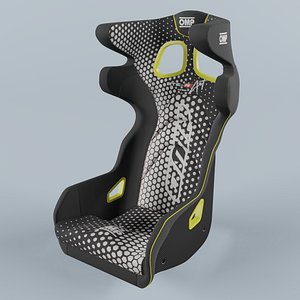 OMP HTE ART Yellow Seat 3D model