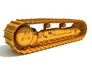 3D excavator track