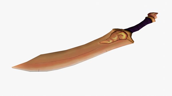 3D Stylized Sword Model   TurboSquid 1976883