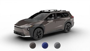3D Toyota bZ Woodland 2026 3d model model