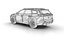Toyota bZ Woodland 2026 3d model
