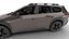 Toyota bZ Woodland 2026 3d model