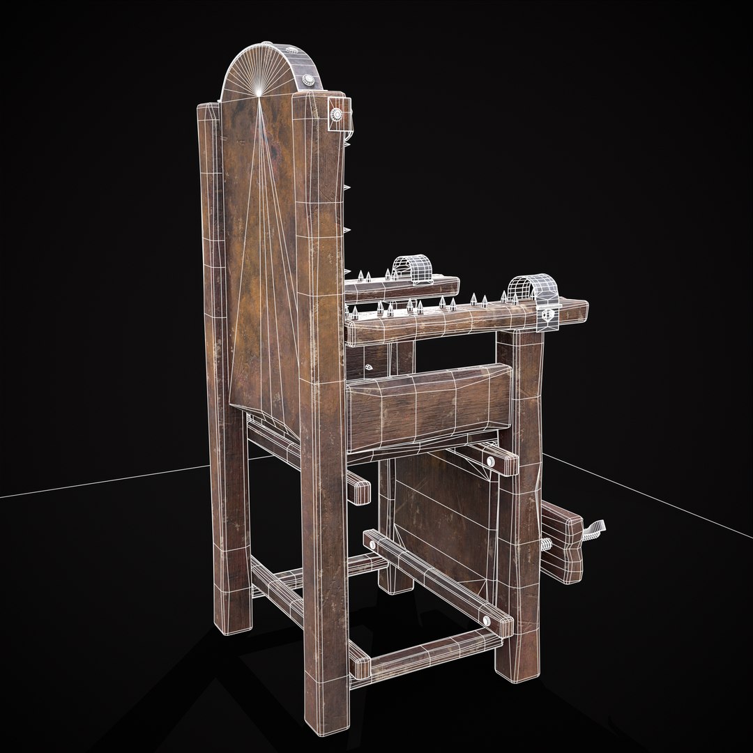 3D Judas Chair Model - TurboSquid 2091805