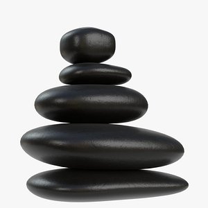 Japanese meditation stones