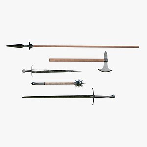 Realistic Medieval Weapons Pack A