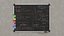 3D Customizable Wall-Mounted Blackboard - Rectangular Metal Writing Board