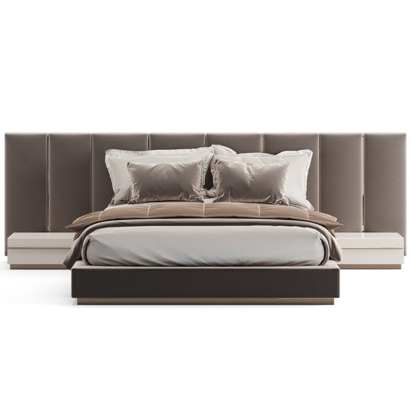 3D Fendi Casa Delano Bed - TurboSquid 1720139