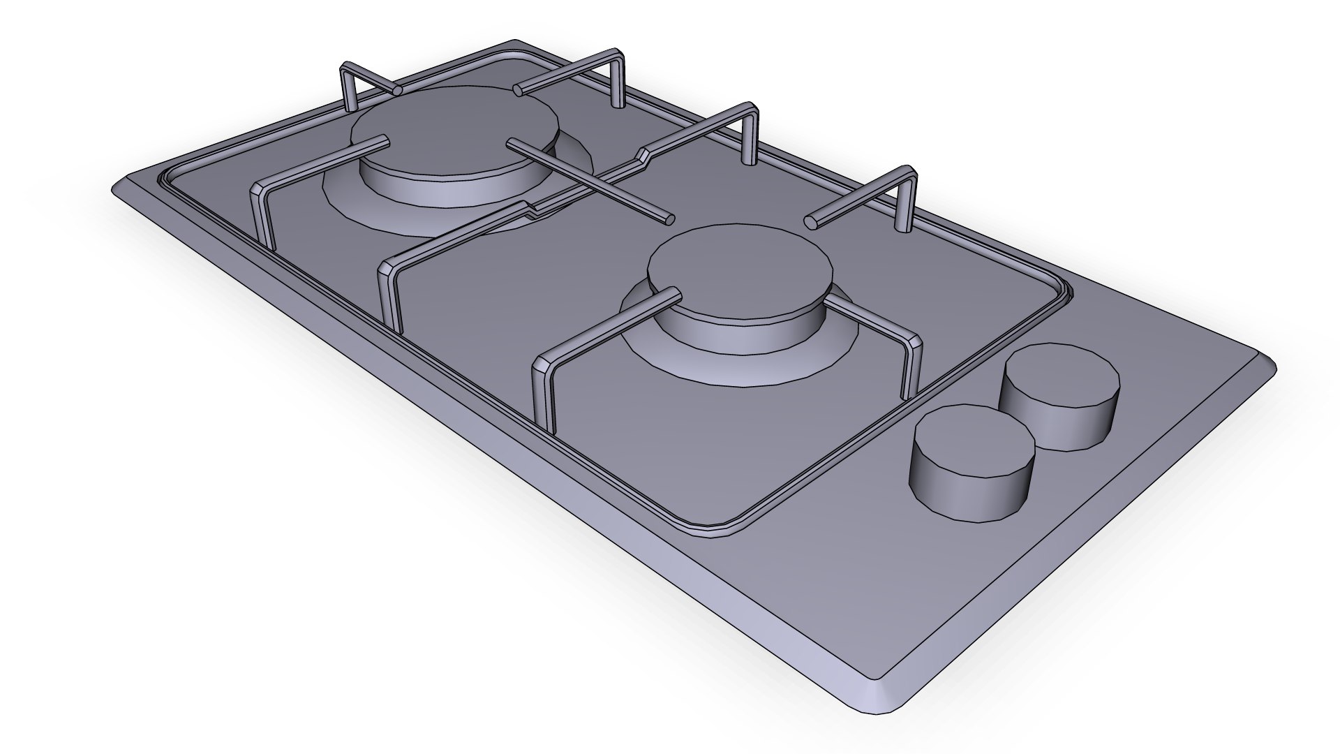 Cooktop Hob SIMFER H30V20M411 Model - TurboSquid 1804045