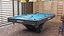 American Pool Blue Table Rasson with Balls and Cue