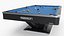 American Pool Blue Table Rasson with Balls and Cue