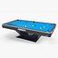 American Pool Blue Table Rasson with Balls and Cue