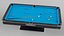 American Pool Blue Table Rasson with Balls and Cue