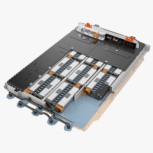 Electric Cars Battery Generic 13 3D model