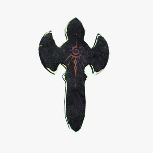 Stylized Floating Runes 3D model