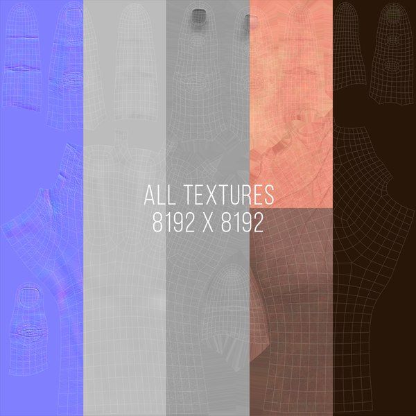 modelo 3d Mano humana realista - TurboSquid 2095170