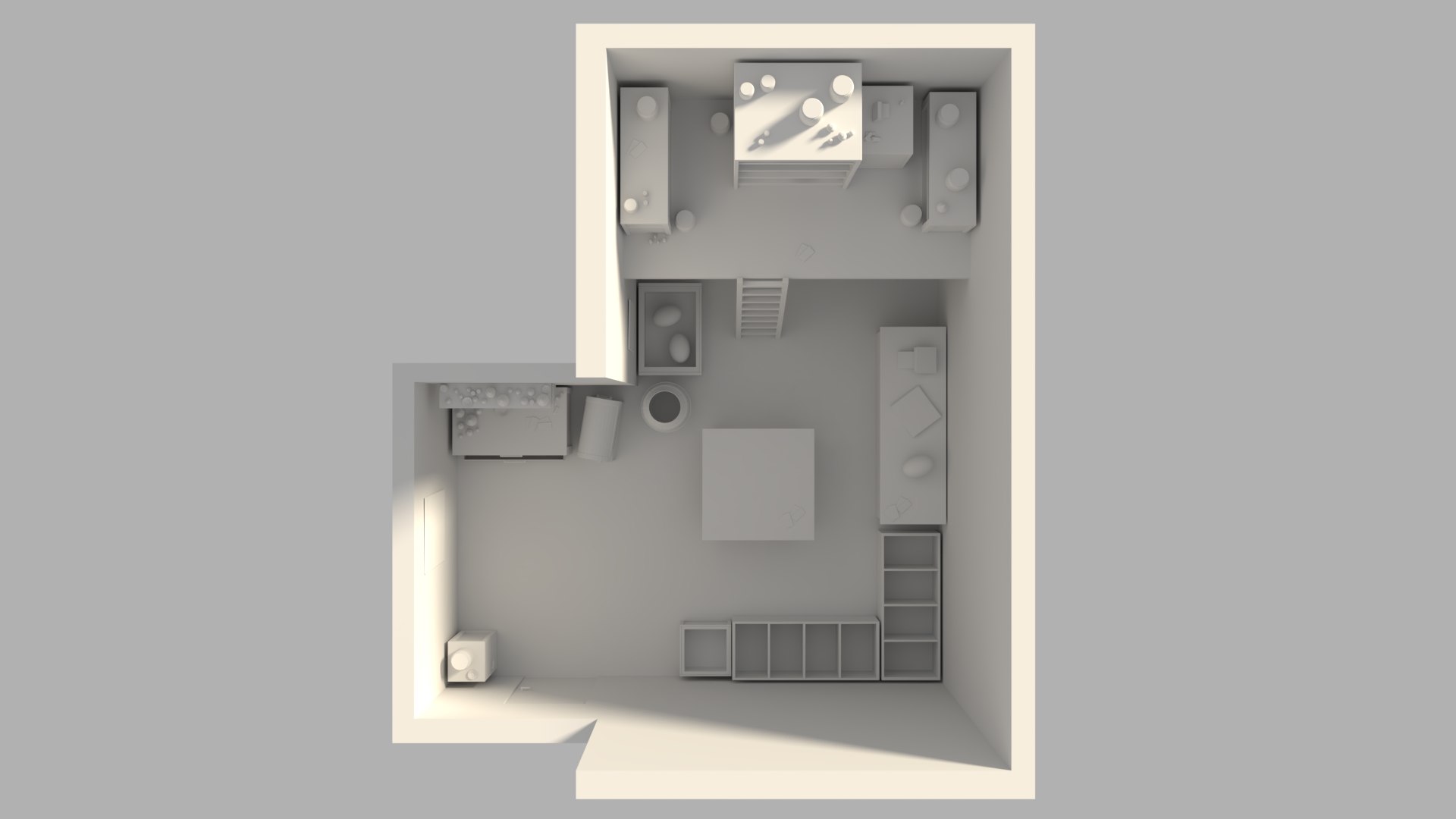 Cottage Lab 3D Model - TurboSquid 2002650