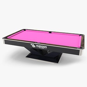 Commercial Pool Table 9ft Rasson Fuchsia