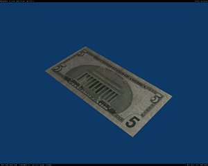 five dollar bill1.obj