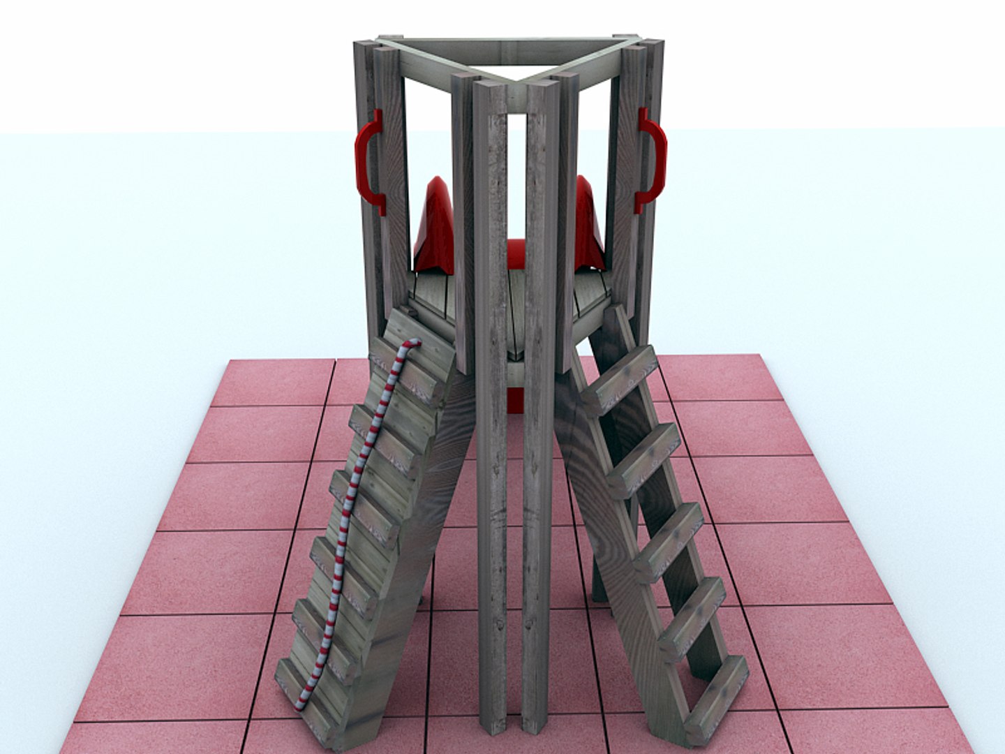 Playground Slide 3d Model