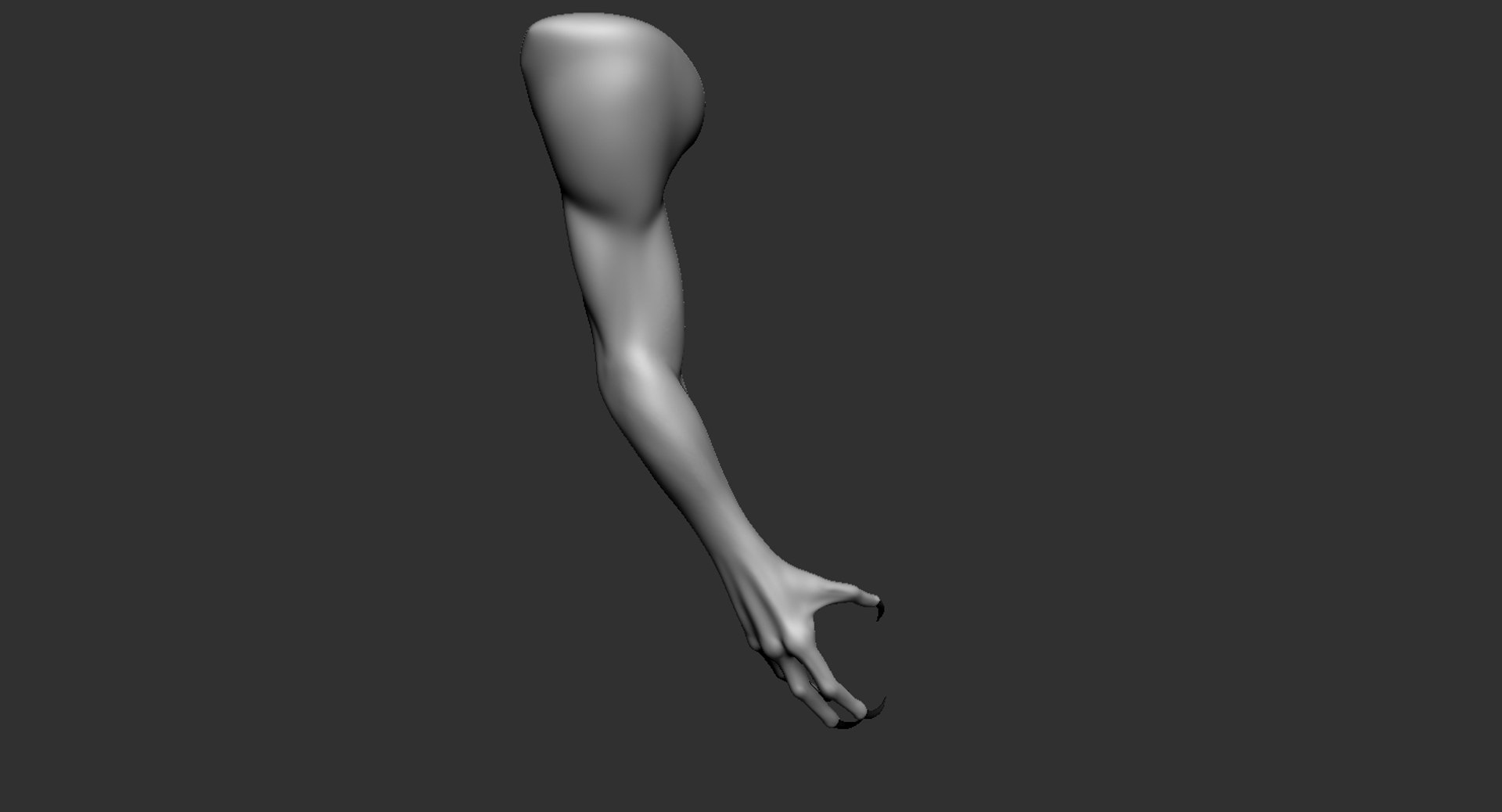 Creature muscular arm 2019 3D model - TurboSquid 1442327